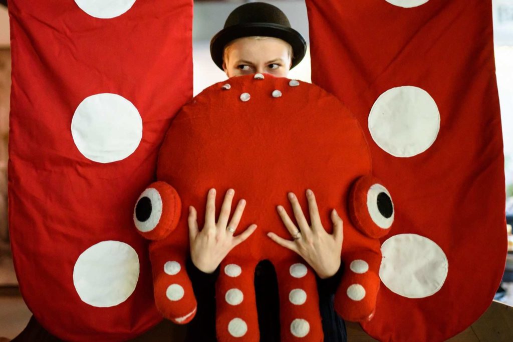 Maskotka festiwalu Animocje - Ośmiornica Barbara