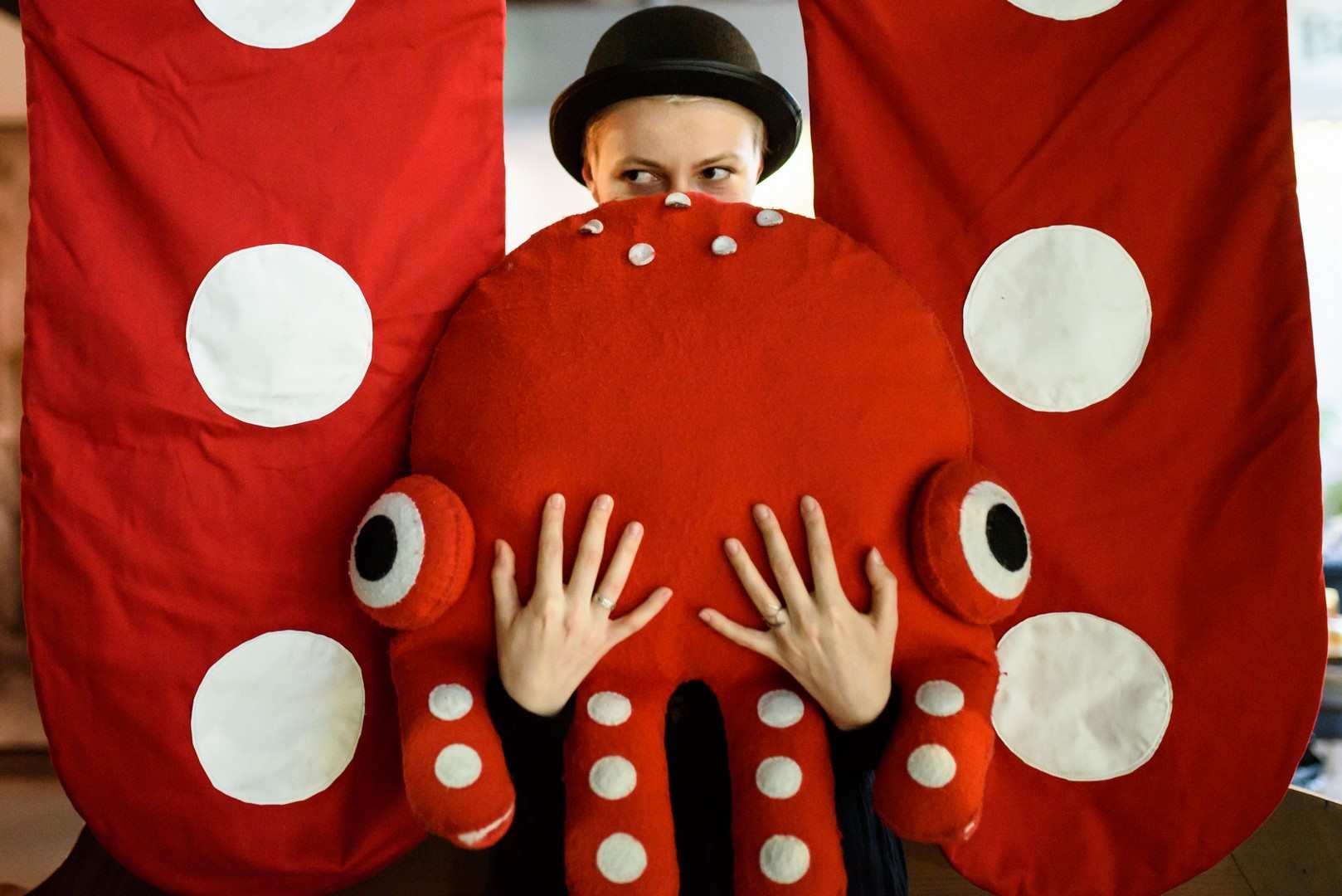 Maskotka festiwalu Animocje - Ośmiornica Barbara